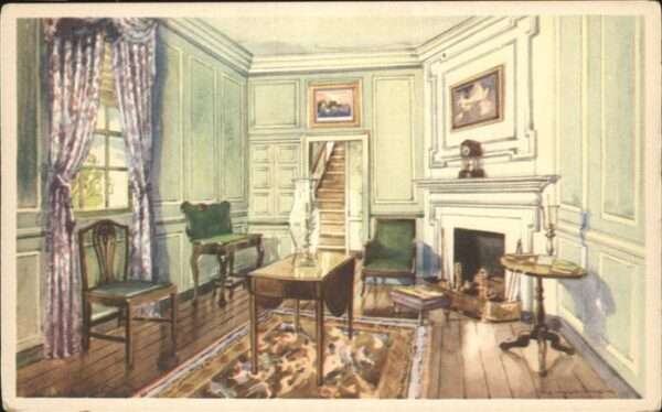 Mount Vernon Washington Martha Washington's Sitting Room