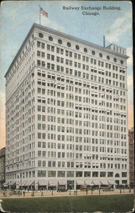 Chicago Illinois Railway Exchange Building