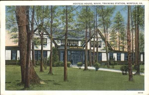 Norfolk Virginia Hostess House Naval Training Station