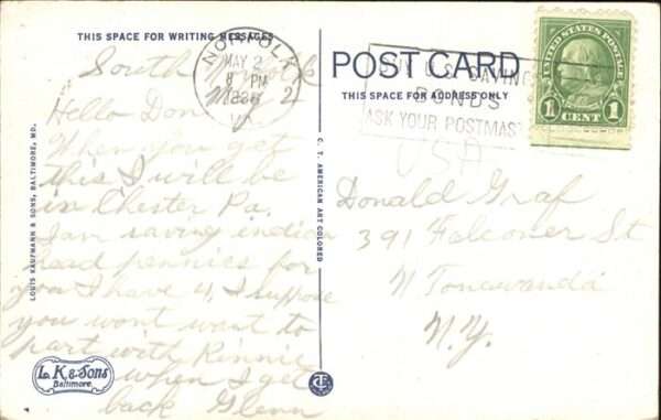 Norfolk Virginia Hostess House Naval Training Station – Bild 2