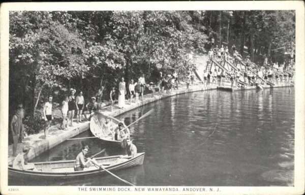 Andover New Jersey Swimming Dock New Wawayanda