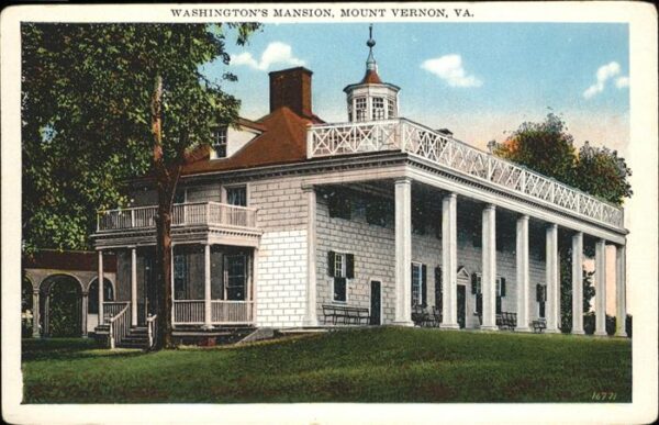Mount Vernon Virginia Washington's Mansion