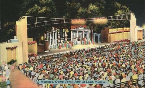 Saint Louis Missouri Municipal Opera Forest Park