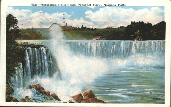 Niagara Falls New York Horseshoe Falls Prospect Park
