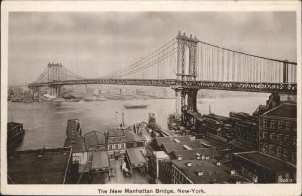 New York City The New Manhattan Bridge