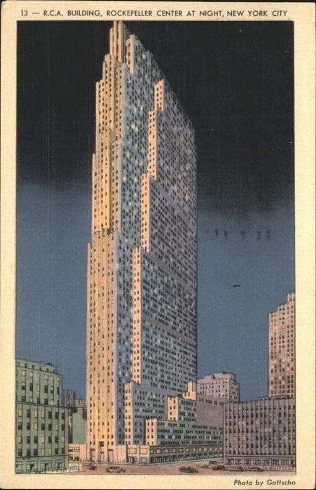 New York City R.C.A. Building Rockefeller Center