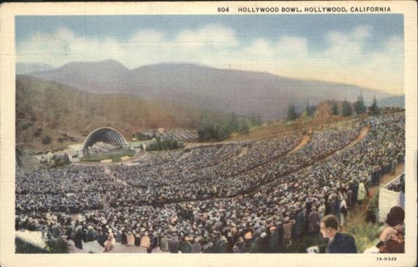 Hollywood California Hollywood Bowl.