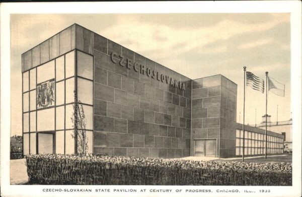 Chicago Illinois Czecho-Slovakian State Pavillon