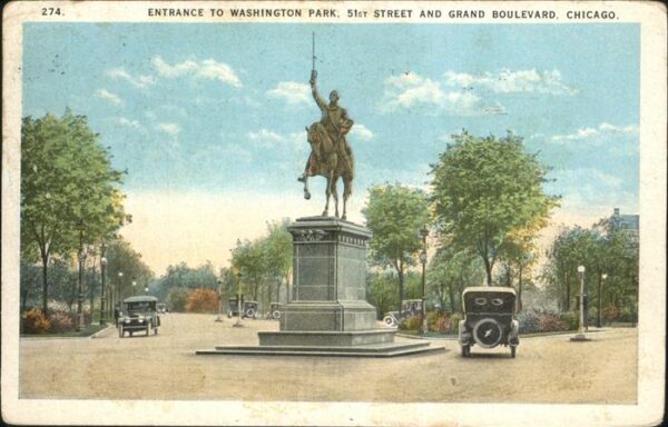Chicago Illinois Washington Park Grand Boulevard