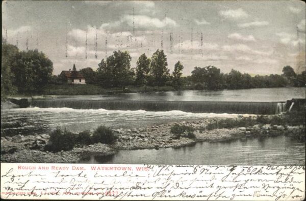 Watertown Wisconsin Rough and Ready Dam.