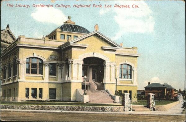 Los Angeles California The Library Occidental College