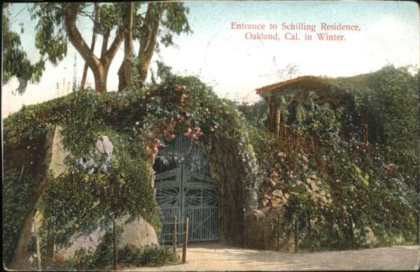 Oakland California Schilling Residence Entrance