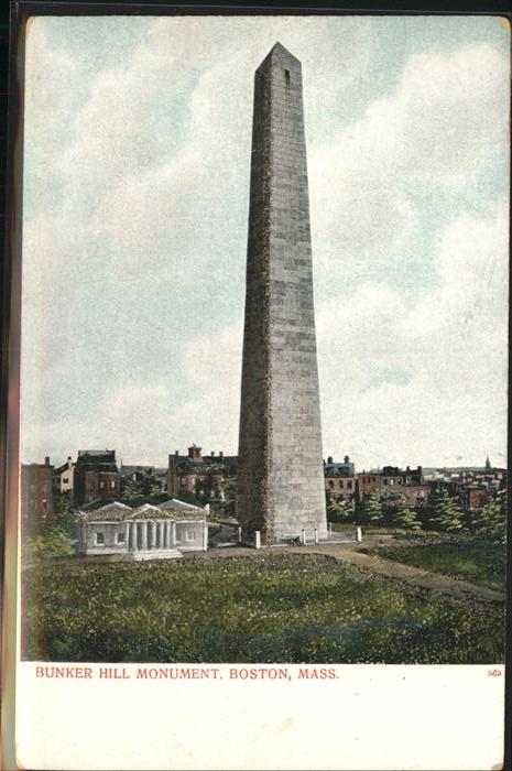 Boston Massachusetts Bunker Hill Monument