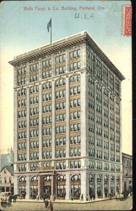 Portland Oregon Wells Fargo Building