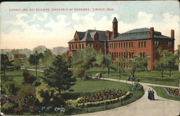 Lincoln Nebraska Library Art Building University of Nebr