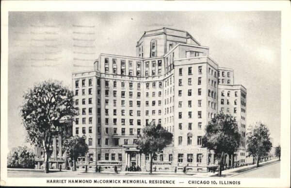 Chicago Illinois Harriet Hammond McCormick Memorial Resi