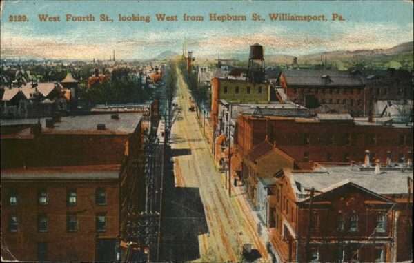 Williamsport Pennsylvania West Fourth St.