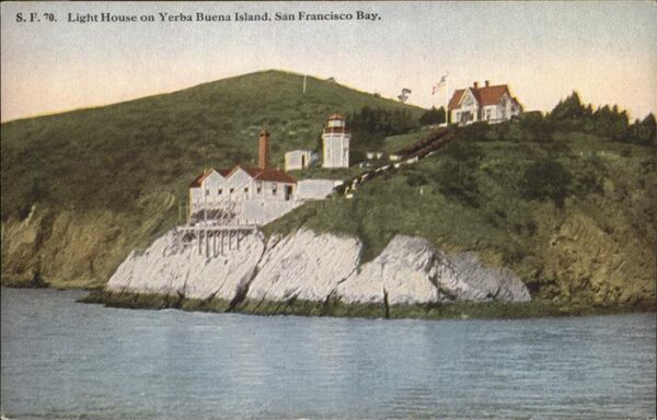 San Francisco California Light House Yerba Buena Island