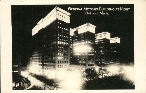 Detroit Michigan General Motors Building