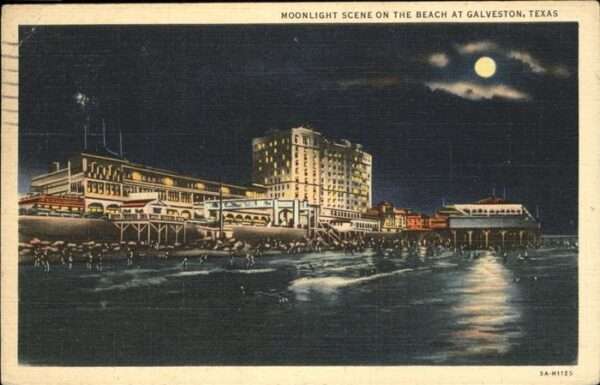 Galveston Texas On the Beach