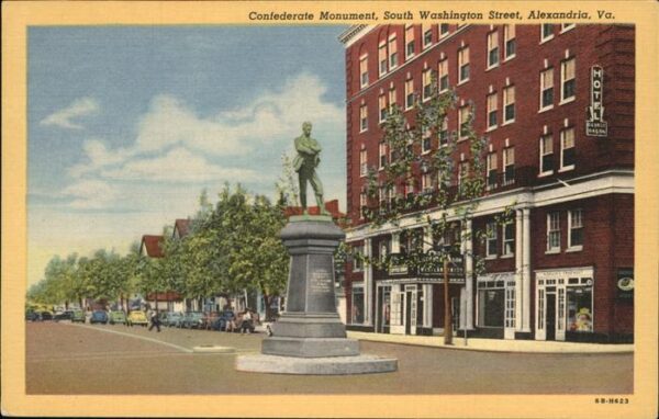 Alexandria Virginia Confererate Monument South Washington S