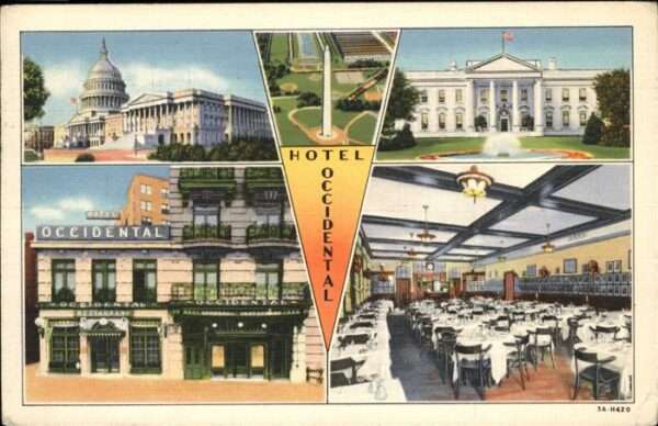 Washington DC Hotel Occidental