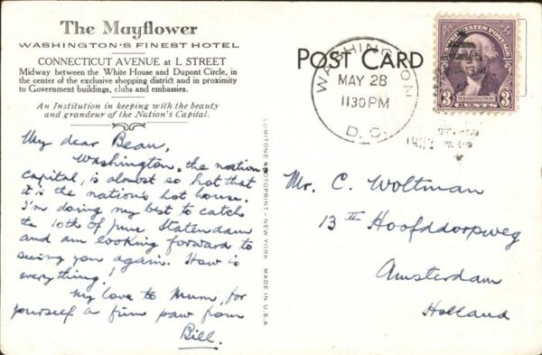 Washington DC The Mayflower – Bild 2