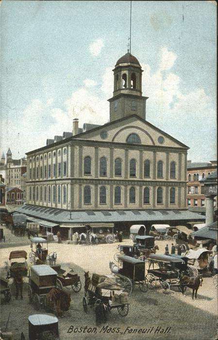 Boston Massachusetts Faneuil Hall