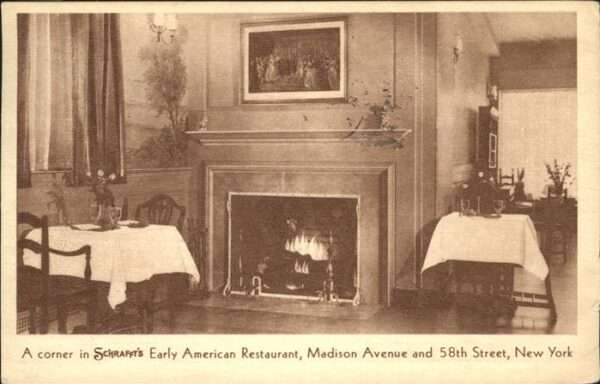 New York City Schrafft's Early American Restaurant