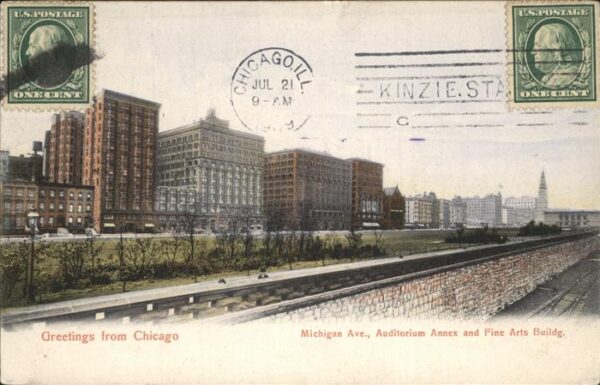 Chicago Illinois Michigan Ave. Auditorium Annex