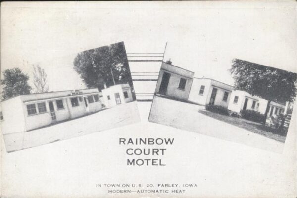 Farley Iowa Rainbow Court Motel