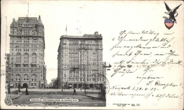 New York City Hotels Netherland & Savoy