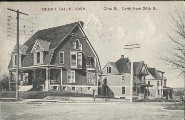 Cedar Falls Iowa Olive St.
