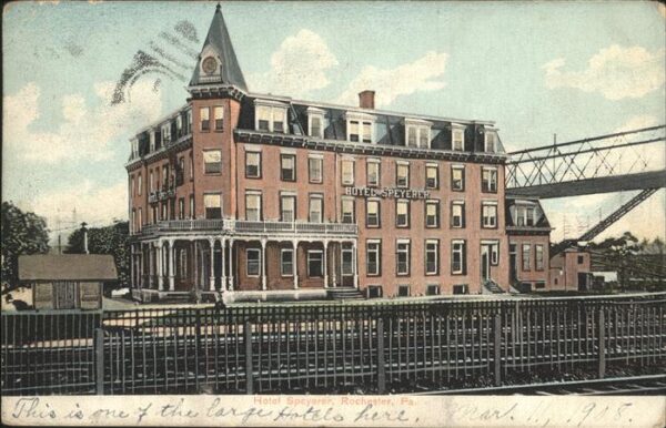 Rochester Pennsylvania Hotel Speyerer