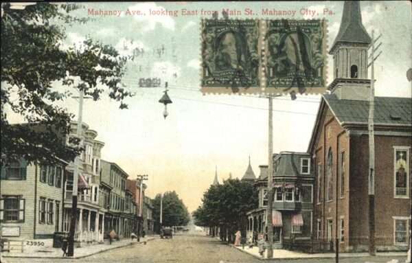 Mahanoy City Mahanoy Ave.