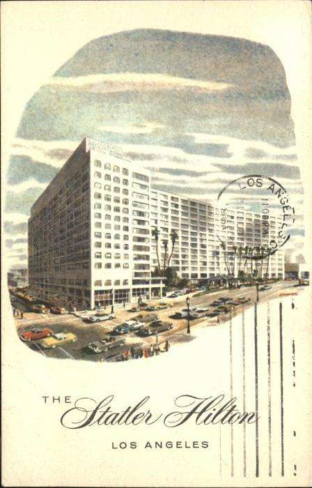 Los Angeles California The Statler Hilton