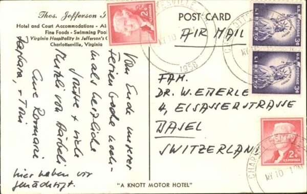 Charlottesville Virginia Thos. Jefferson Inn – Bild 2