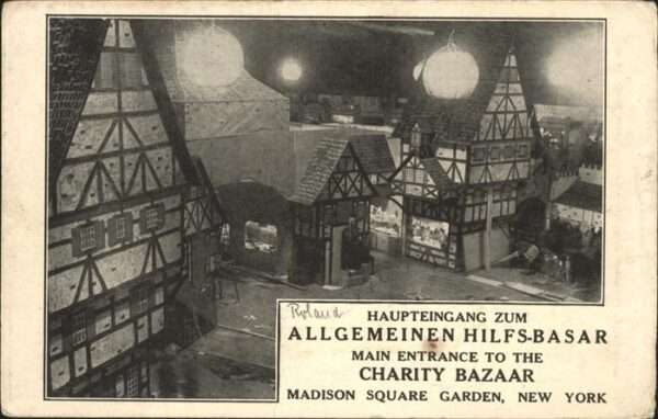 New York City Madison Square Garden Charity Bazaar