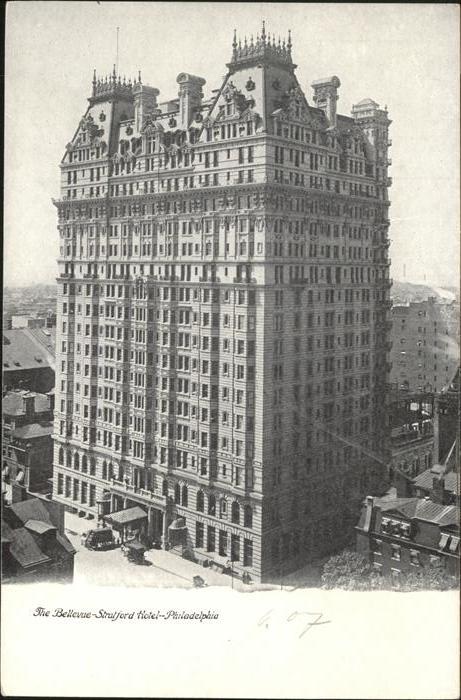 Philadelphia Pennsylvania The Bellevue Stratford Hotel