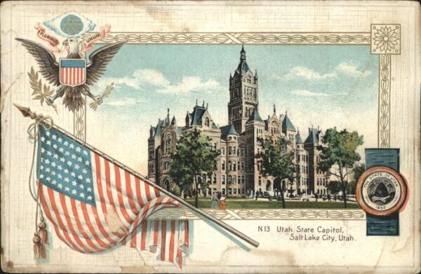 Salt Lake City Utah State Capitol
