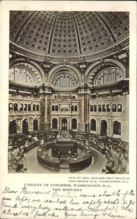 Washington DC Library of Congress _  The Rotunda