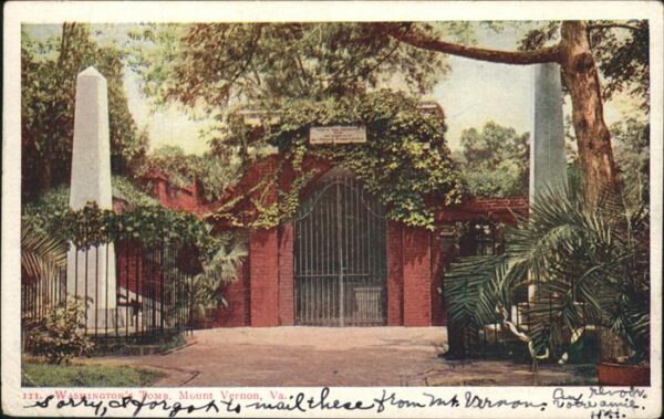 Mount Vernon Virginia Washington Tomb