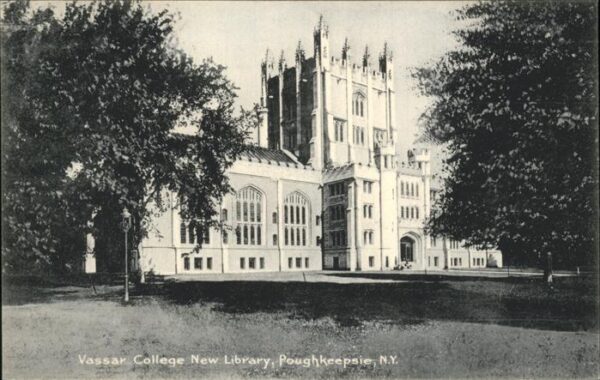 Poughkeepsie New York Vassar College New Library