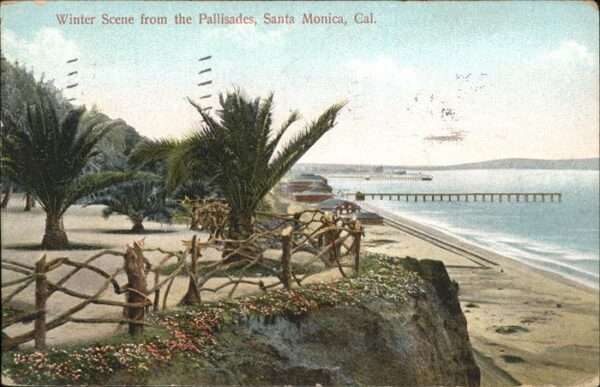 Santa Monica Winter Scene from the Pallisades