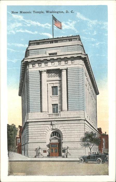 Washington DC New Masonic Temple