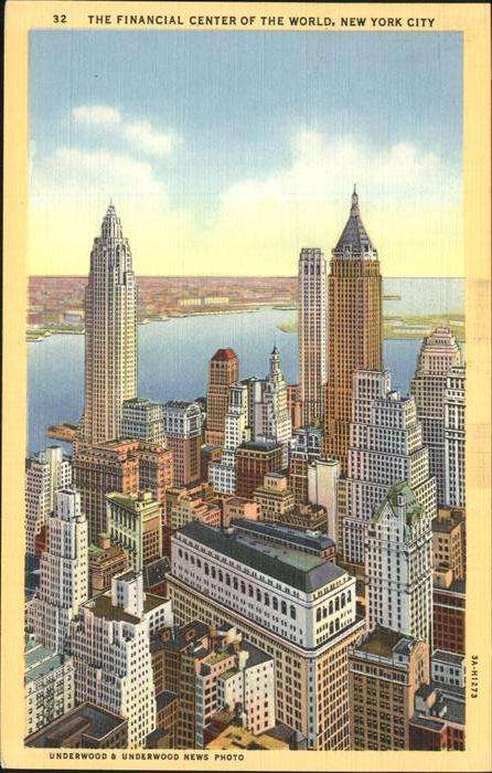 New York City The Financial Center of the World