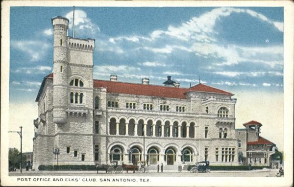 San Antonio Texas Post Office and Elks Club