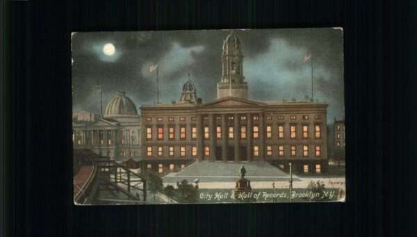 Brooklyn New York City Hall and Hall of Records