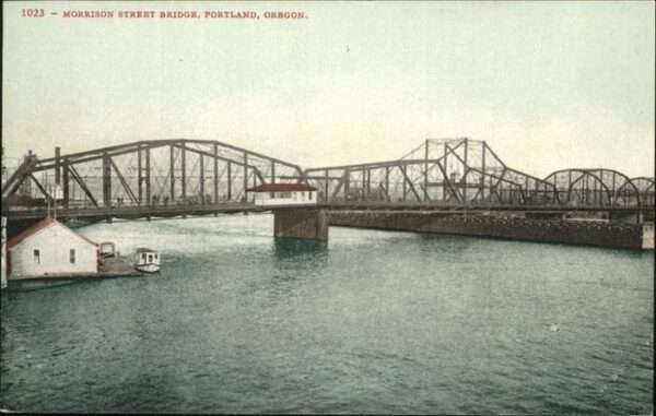 Portland Oregon Morrison Street Bridge