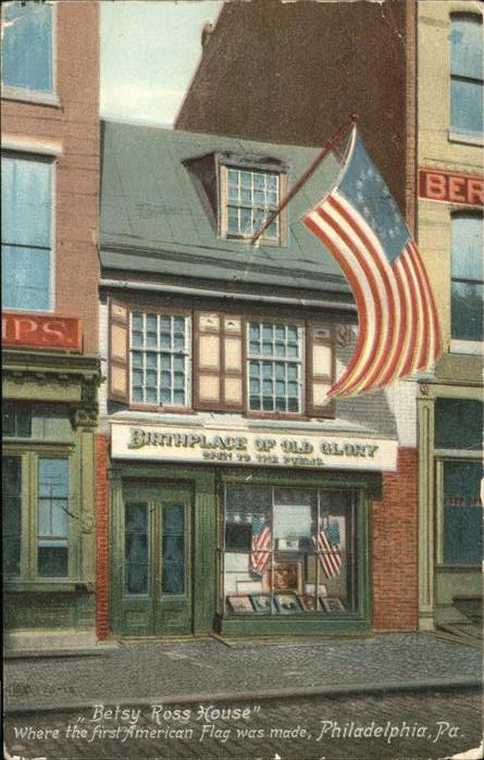 Philadelphia Pennsylvania Betsy Ross House _ Where the first Amer